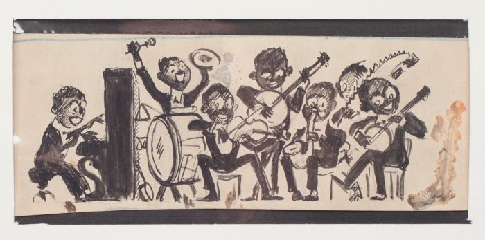 Musicians by Willem van Hasselt - Modern Artwork