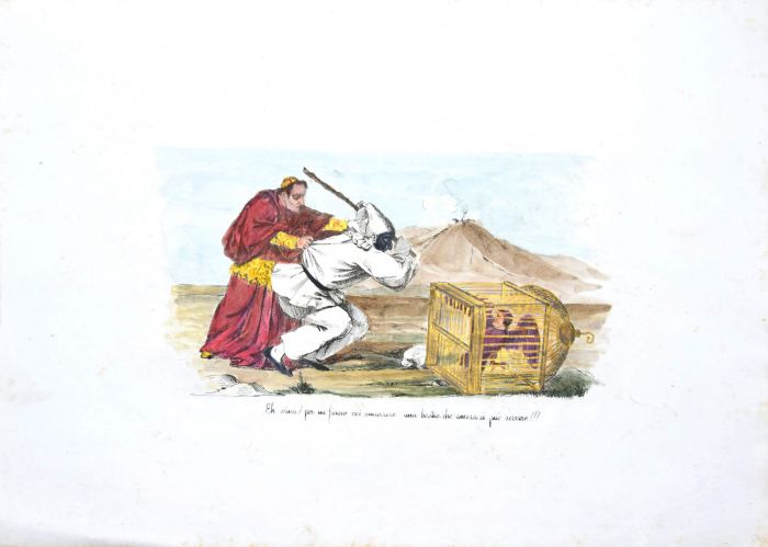 Pulcinella by Anonymous - Old Master Artwork