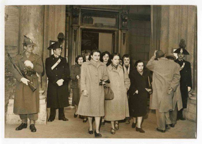 Women at Work - Vintage Photograph About Women Rights