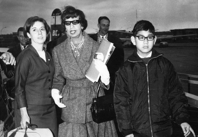   Josèphine Baker with her Son 