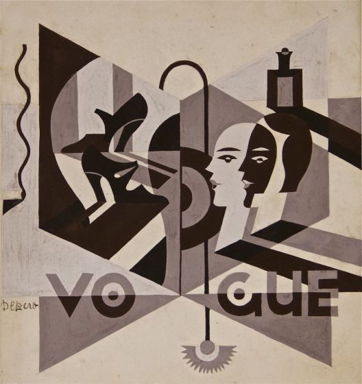 Vogue by  Fortunato Depero - Futurist artwork