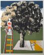 Figure and Tree by Franco Gentilini - Contemporary Artwork