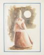 Woman figure is a splendid lithograph engraved by Giovanni Botta, an italian artist.