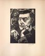 G.D. de MONFREID, Portrait de Paul Gauguin, Woodcut, 1900 ca.