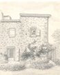 Rustic house, Drawing, Modern