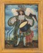 Three Christian Theme Paintings