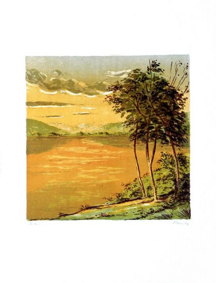 Lake by Mario Sportelli - Contemporary Artwork
