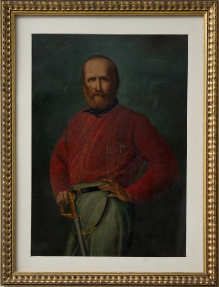 Portrait of Garibaldi by Anonymous - Modern Artwork