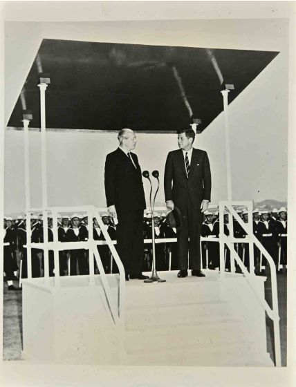 President J. F. Kennedy in London