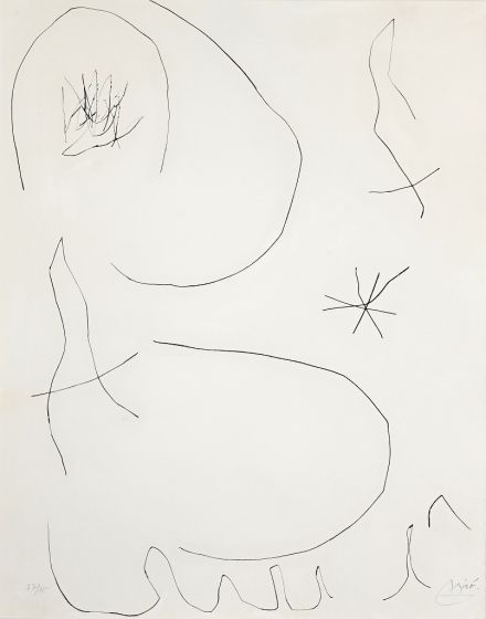 Journal D'Un Graveur - Vol. 3  Plate 17 by Joan Mirò - Surrealist Artwork