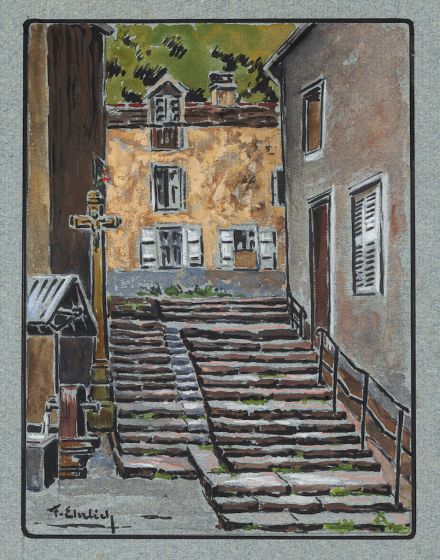 Passage by French Anonymous Artist - Modern Artwork