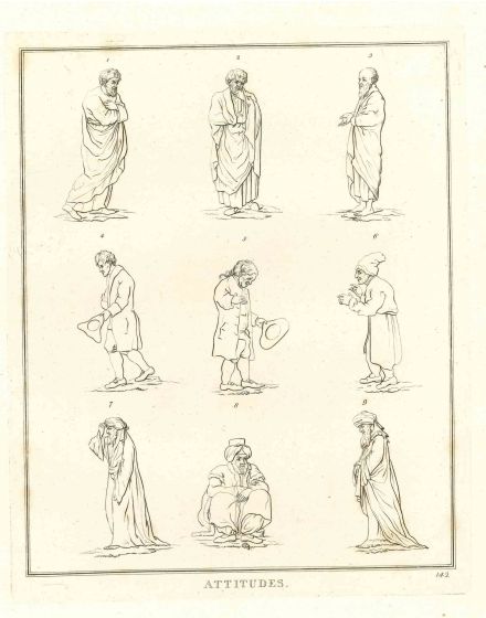 Attitudes - Johann Caspar Lavater and Thomas Holloway - Old Master