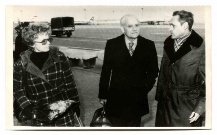 Anonymous - Alberto Moravia and Dacia Maraini - Vintage Photograph 