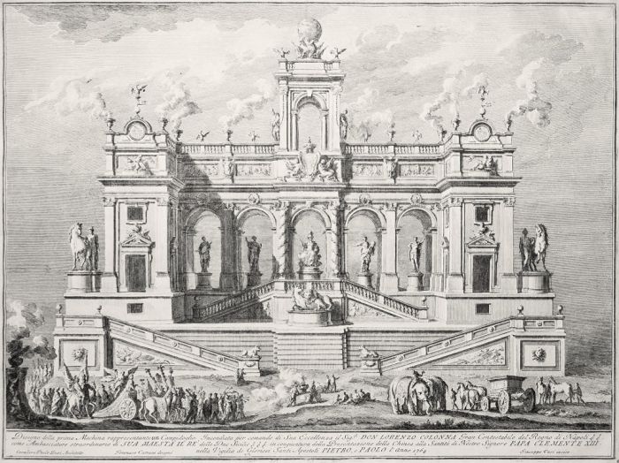 Campidoglio by Giuseppe Vasi - Old Master Artwork
