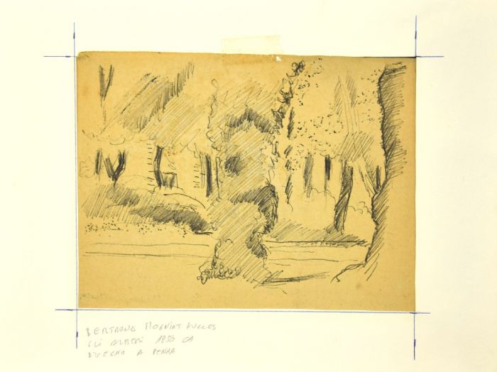 In the Garden by Mogniat-Duclos Bertrand - Modern Artworks 