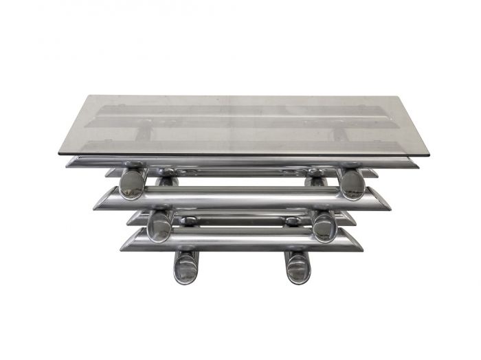 Steel Table by Willy RIzzo - Design Furniture