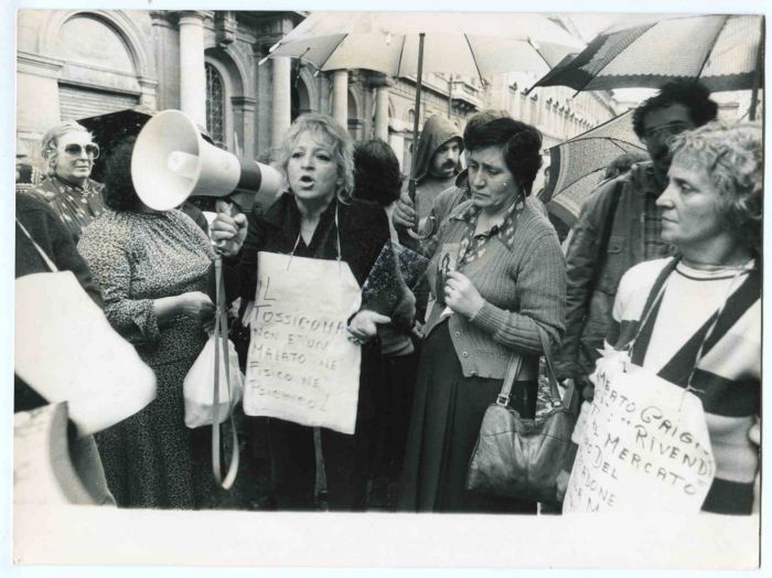 The Protest - Historical Photograph About the Feminist Movement 