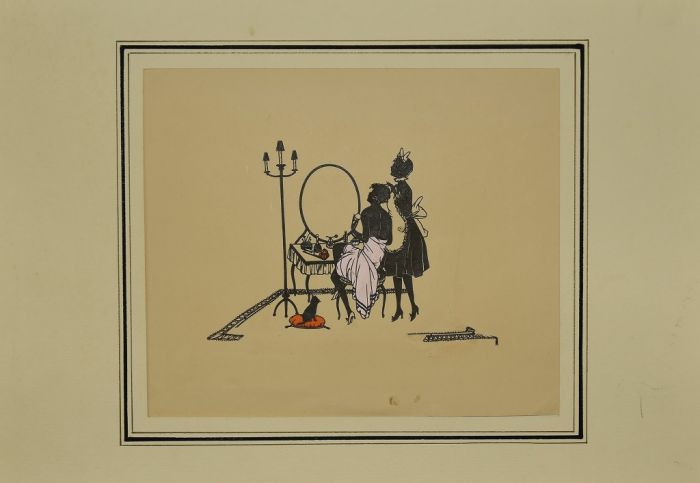 Lady to the Toilet by n.a.