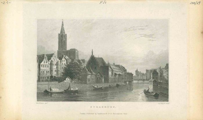 Ancient View of Strasburg