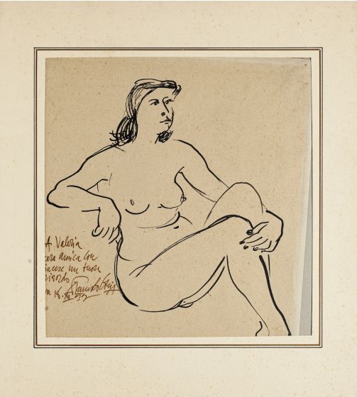 Nude by Fausto Ghia - Modern Artwork
