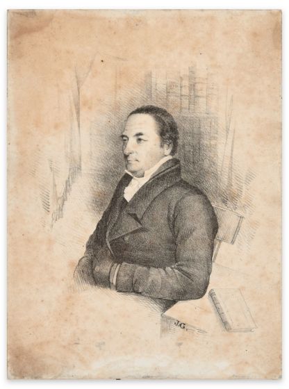 Portrait Of Man by Anonymous - Modern Artwork
