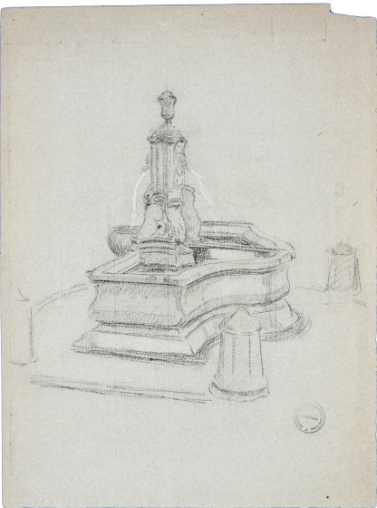 The Fountain by Paul Garin - Modern Artwork
