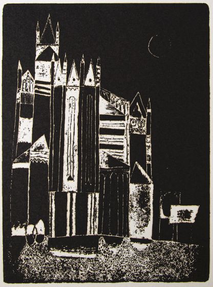The Cathedral by Franco Gentilini- Contemporary Artwork