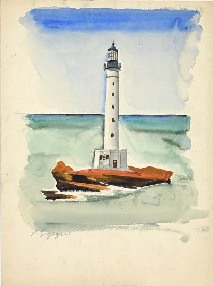 The lighthouse by Pierre Segogne