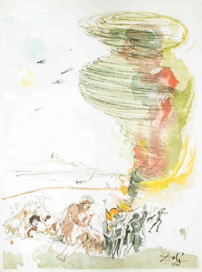  Sed Libera Nos A Malo - From "Pater Noster" by Salvador Dalí - - Modern Artwork