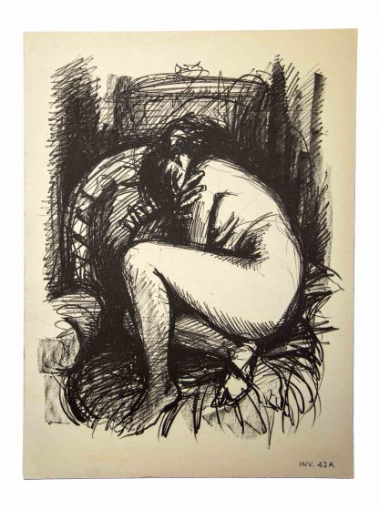 Crouched Nude