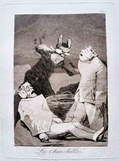 Francisco Goya - Los Chinchillas - Old Masters Art