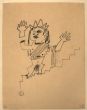 Jean Cocteau's China Ink From La Machine Infernale by Jean Cocteasu - Surrealist Artwork 