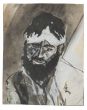 "Portrait"  is an original tempera drawing on paper  by Anonymous Artist of XX Century.