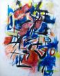 Abstract Composition on a White Wall - SOLD