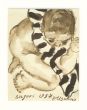 Child is an original drawing in watercolor on paper realized by P. Ugolino.