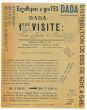Invitation to Dada Exhibition
