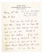 Autograph Letter by Arthur Bliss