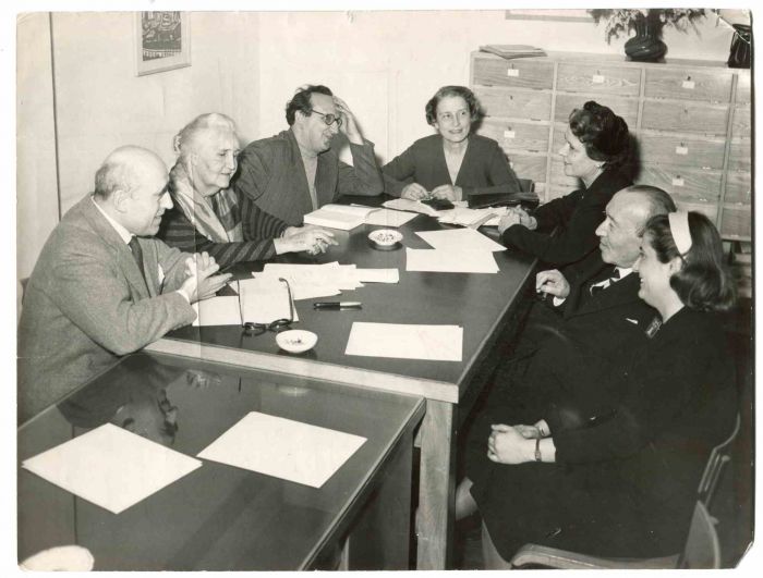 The meeting - Historical Photograph