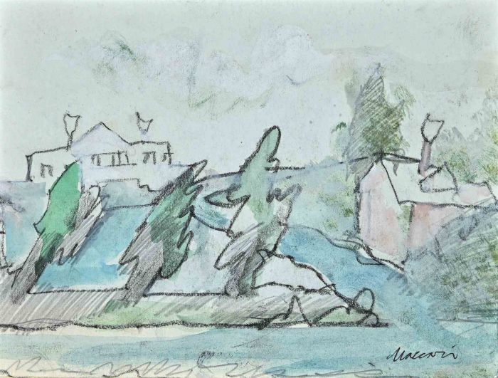 Mino Miccari - Landscape - Contemporary Art
