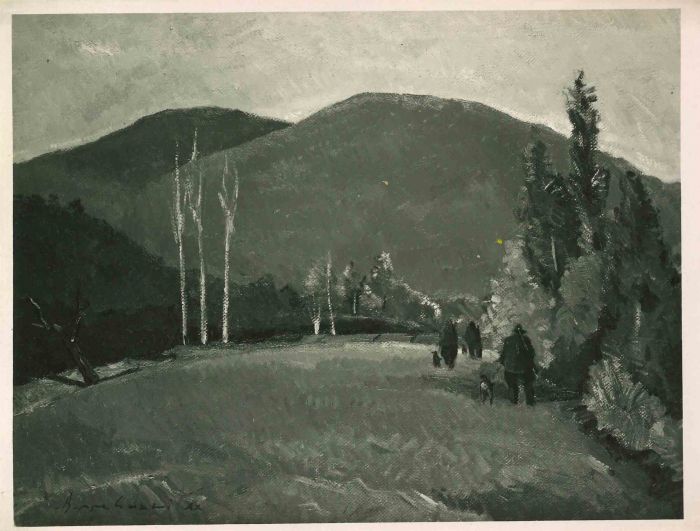 Photograph of Vintage Painting by Beppe Guzzi