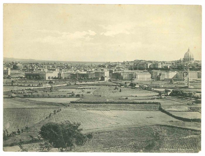 Anonymous - View of Rome - Original Photographs