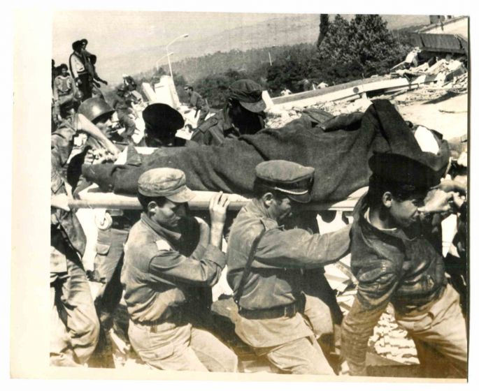 War in Algeria - Historical Photo  