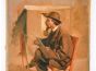 The Painter by Anonymous - Moder Artwork