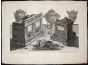 Vasi, candelabri, fine proof, Antiche urne cinerarie e lampade, etching and burin on paper, To Sid Francesco Dickins, handwritten ending note. Very good conditions, Signature on plate, Cavalier, Piranesi, Old masters, 