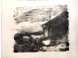M. de Vlaminck, "Environs de Triel", Lithograph,1923.