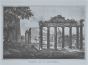 Roman Temples. Set of 6 Vintage Offset Prints after G. Engelmann
