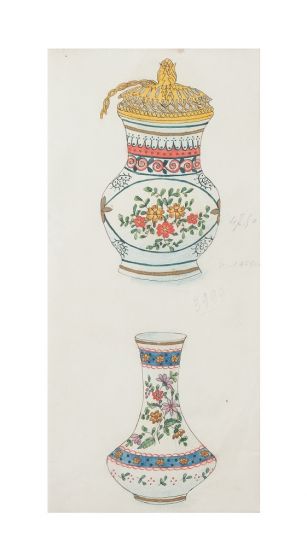 Two Vases by Gabriel Fourmaintraux - Modern Artwork