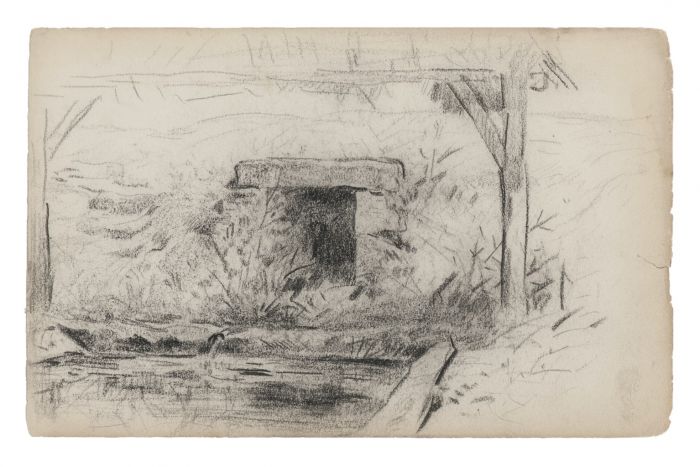 "Cottage" by Anonymous - Modern Artwork