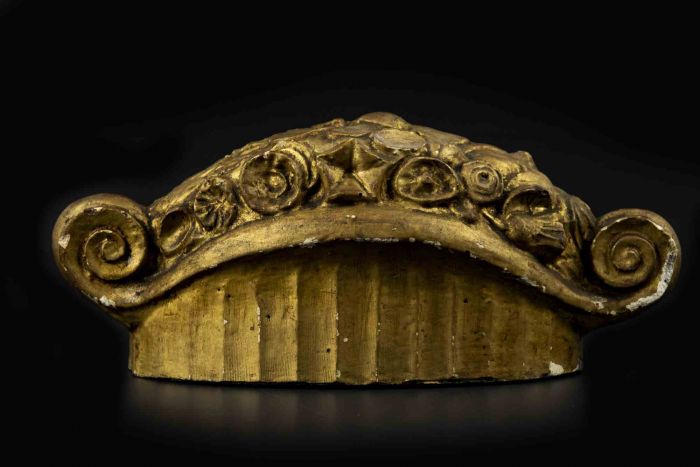 Vintage Golden Terracotta Centerpiece