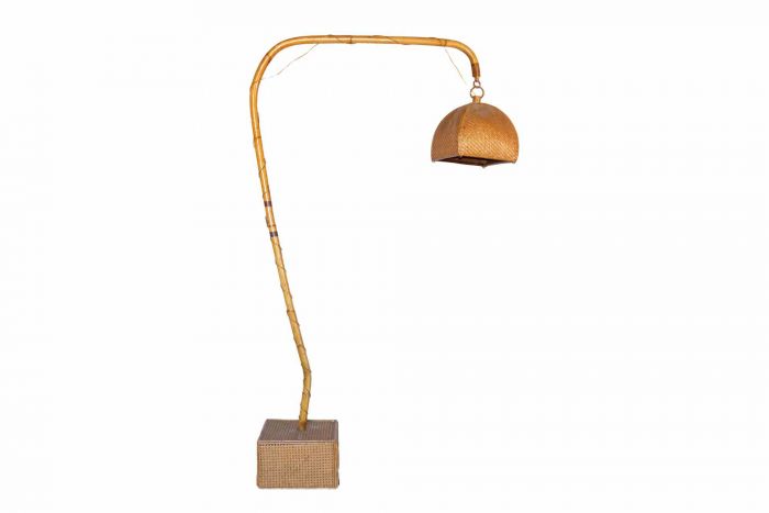 Vintage Bambu Floor Lamp